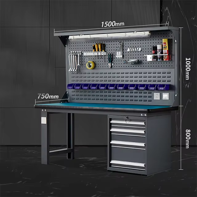 Electronics Repair Bench - Antistatische wandbank ESD werkstation reparatie lab