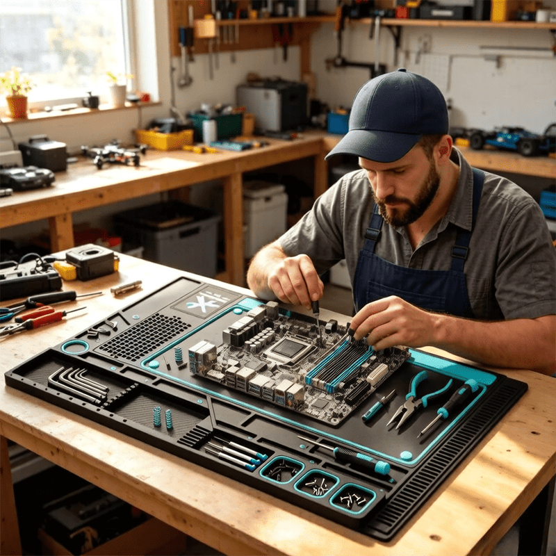 Multifunctionele laswerkbankma - Electronics Repair Bench recensie en prijs
