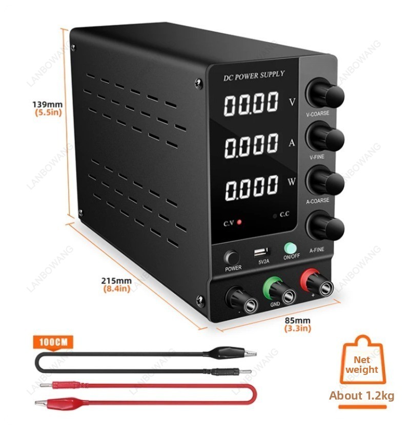 0‑32V 0‑6A Digitale variabel g - Electronics Repair Bench recensie en prijs