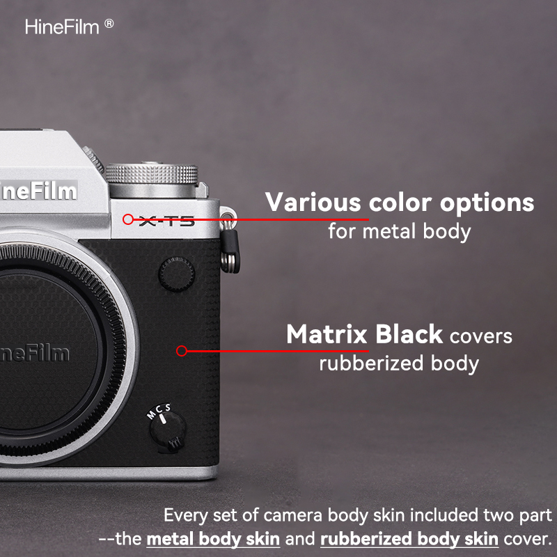 Hinefilm Skin voor Fuji XT5 Ca - Fujifilm Camera X-T5 recensie en prijs
