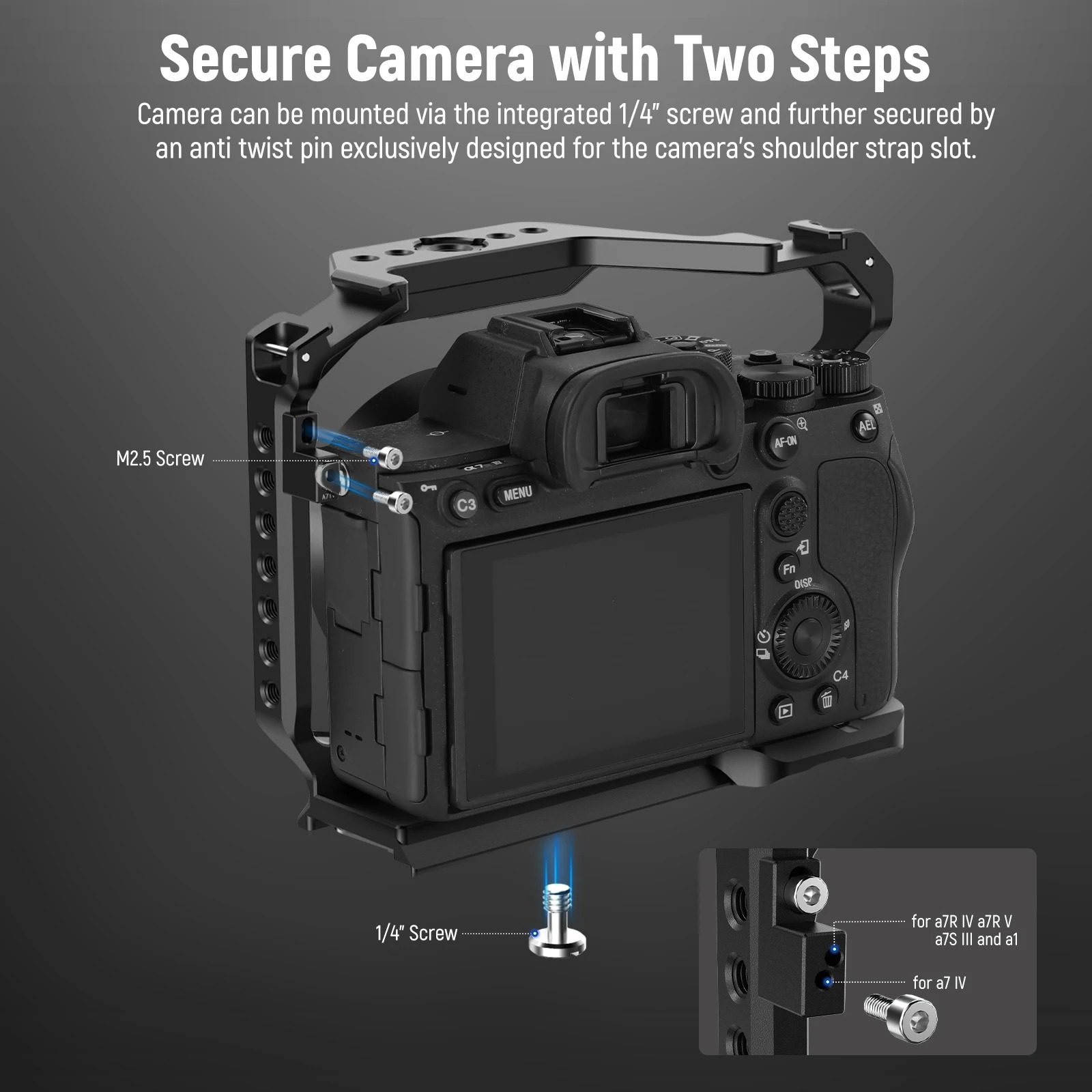 NEEWER Camera Kooi Voor Sony a - Sony Camera A7 Iv recensie en prijs